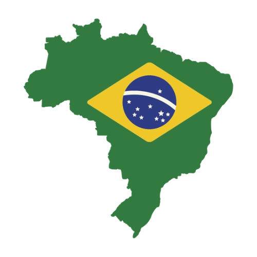 Mapa do Brasil - Atendimento Nacional
